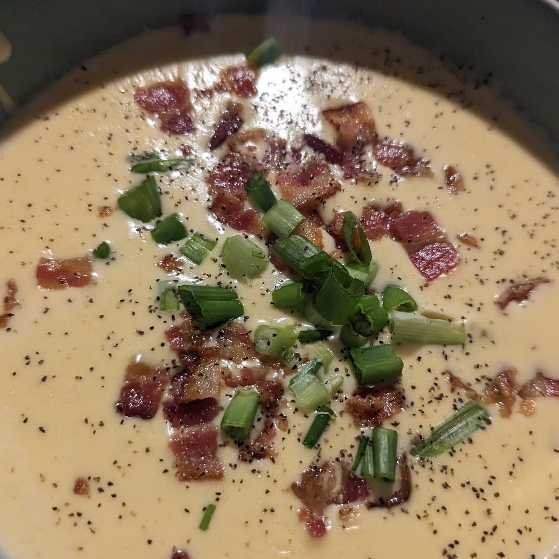 Ocharleys mock loaded potato soup