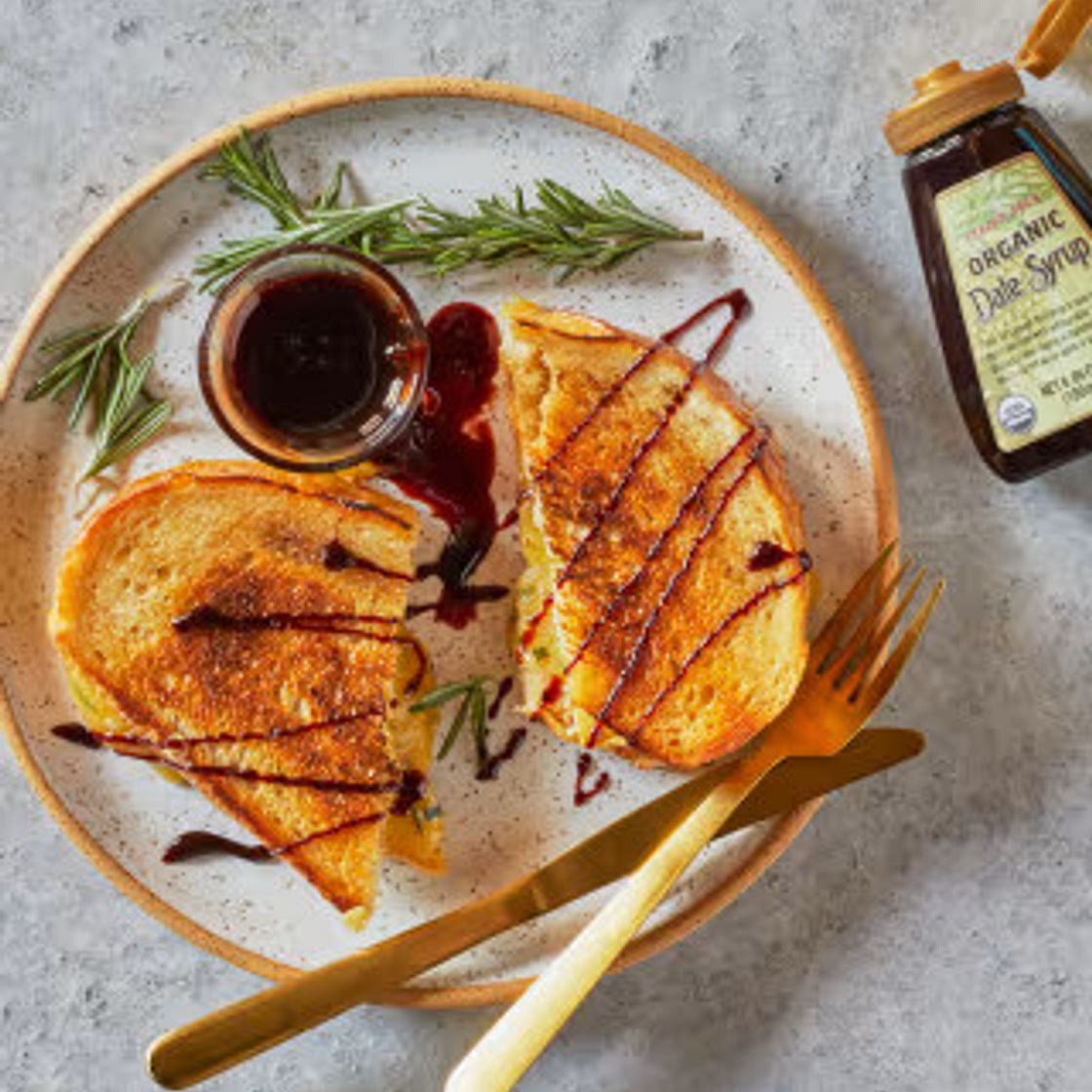 Crispy Prosciutto Grilled Cheese