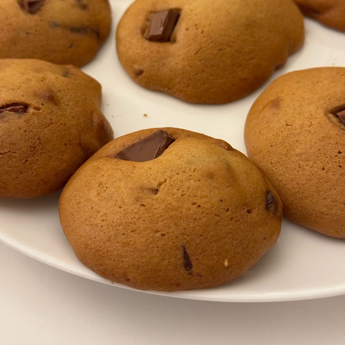 Olive Oil Chocolate Chunk Cookies