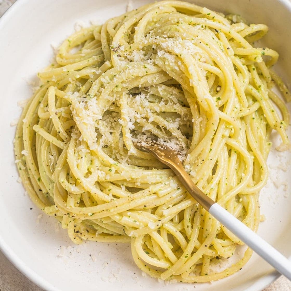 Creamy Lemon Pesto Pasta