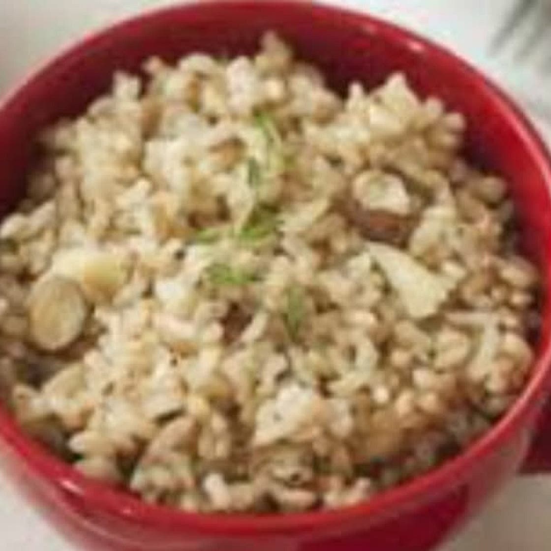 Arroz integral Pilaf con verduras