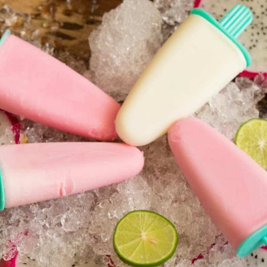 Polo de yogurt helado