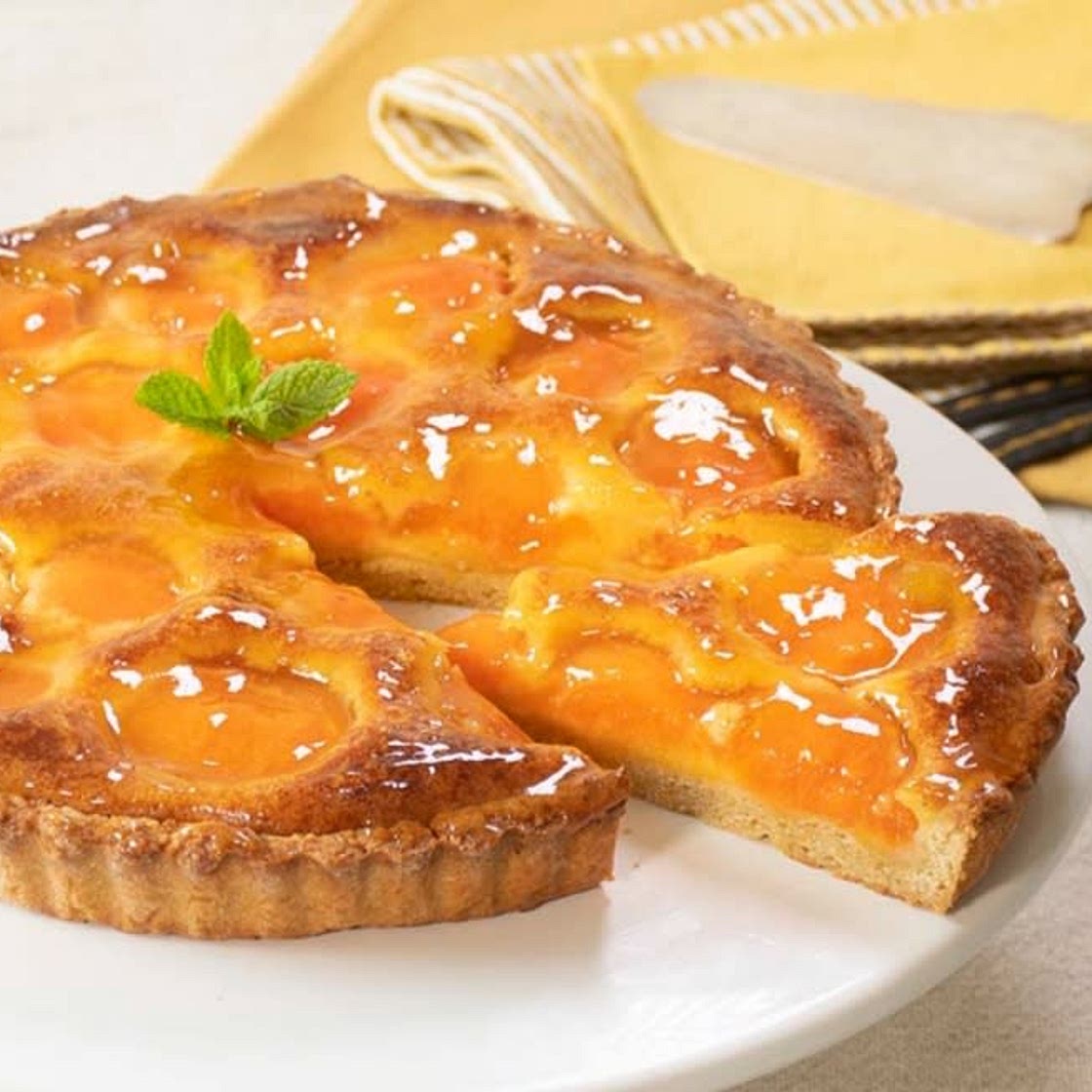 Pastel de albaricoque