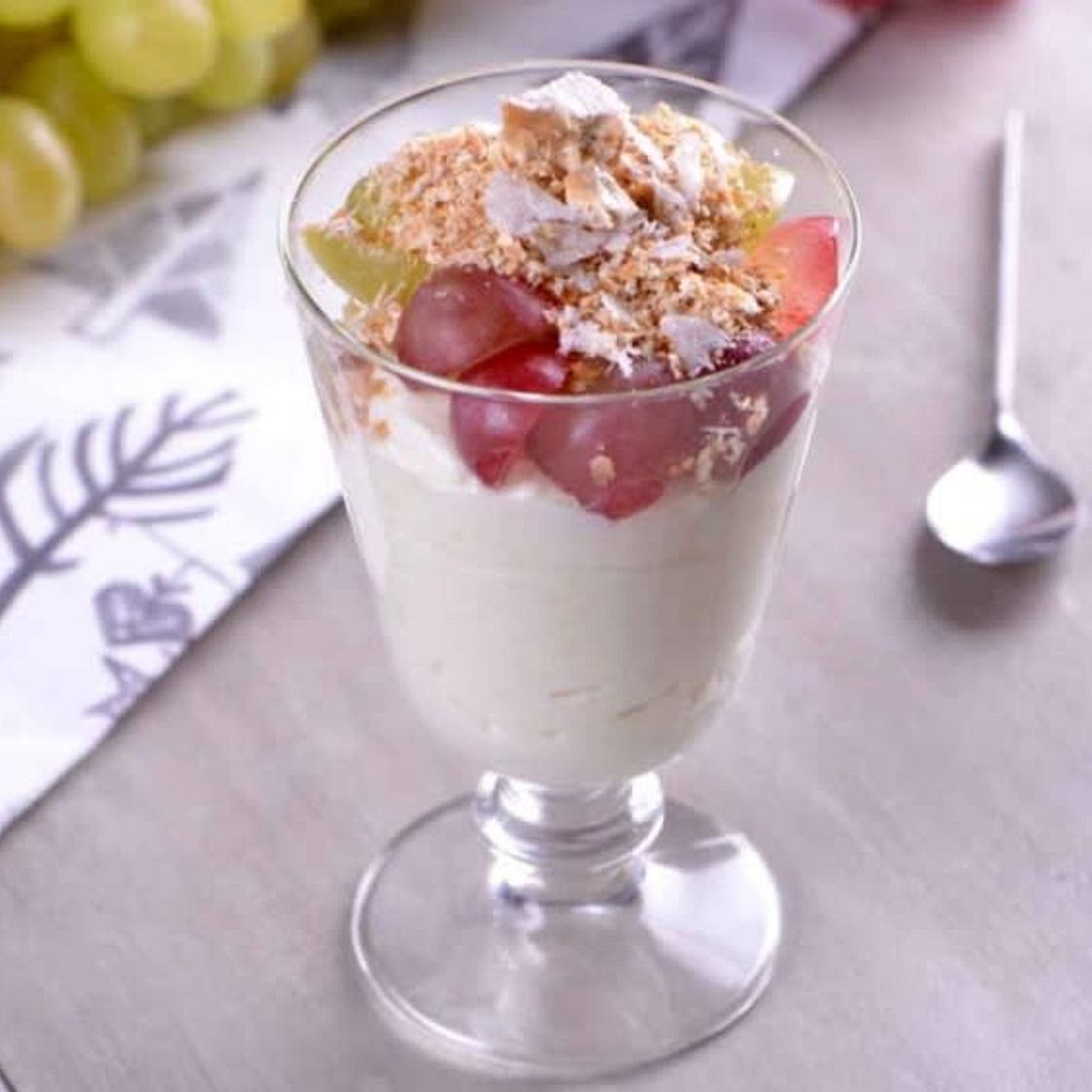 Parfait de uvas