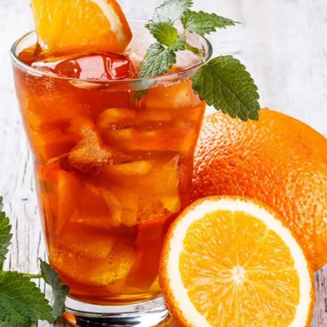 Te de naranja picante