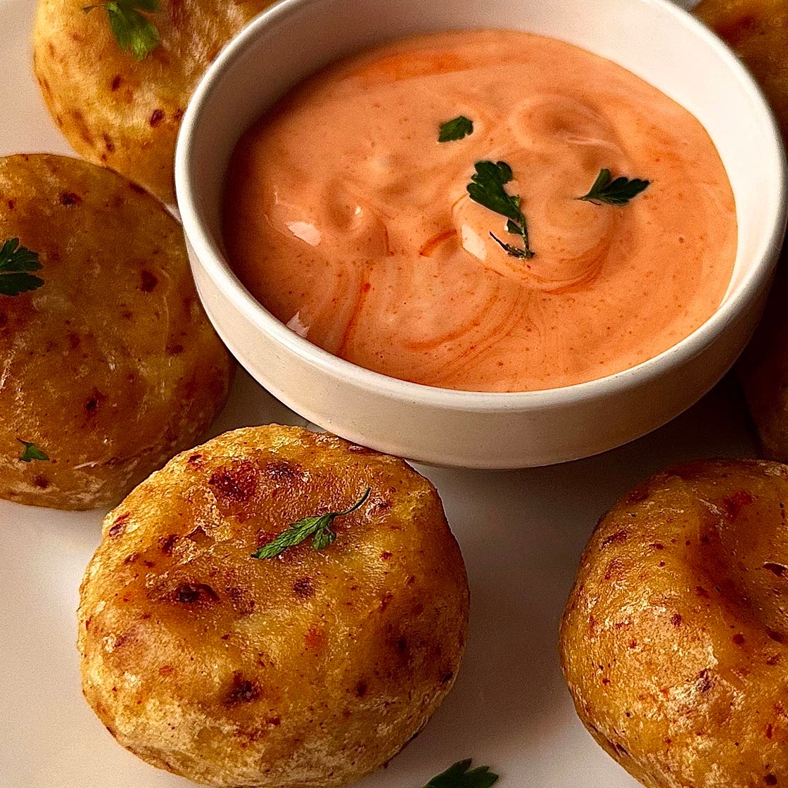 Spicy Cheesy Potato Balls