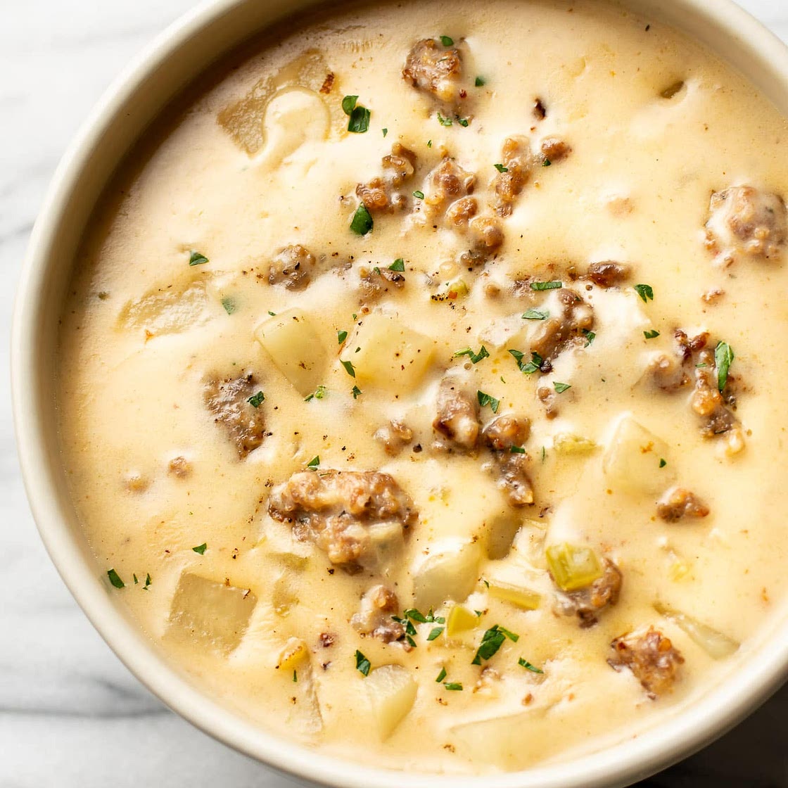 Creamy Sausage Soup