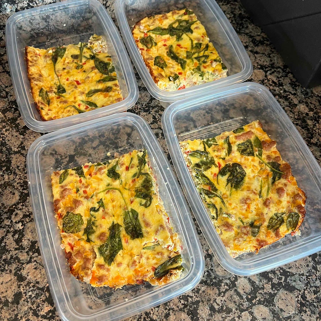 LOW CARB VEGGIE FRITTATA