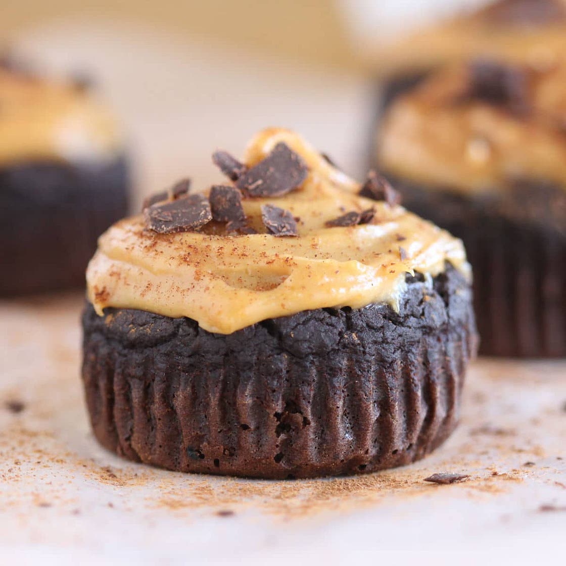 Flourless Chocolate Black Bean Muffins