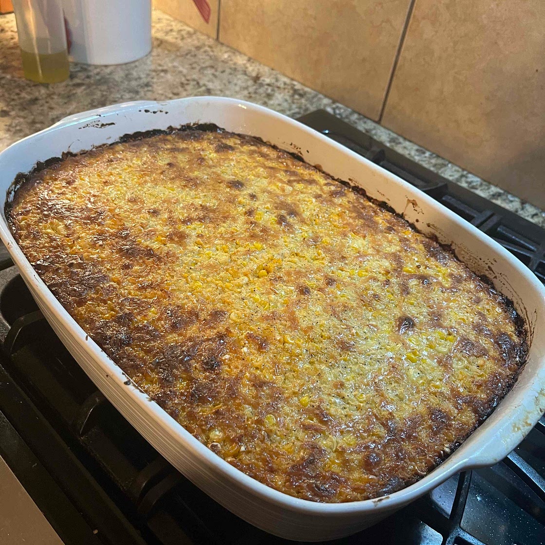 Cheesy Corn and Beef Casserole 