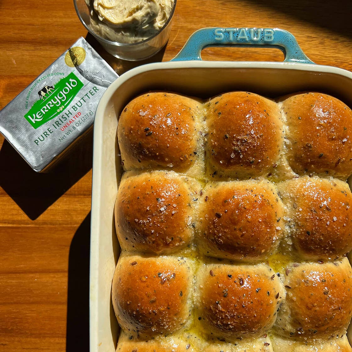 Whipped Honey Thyme Brown Butter