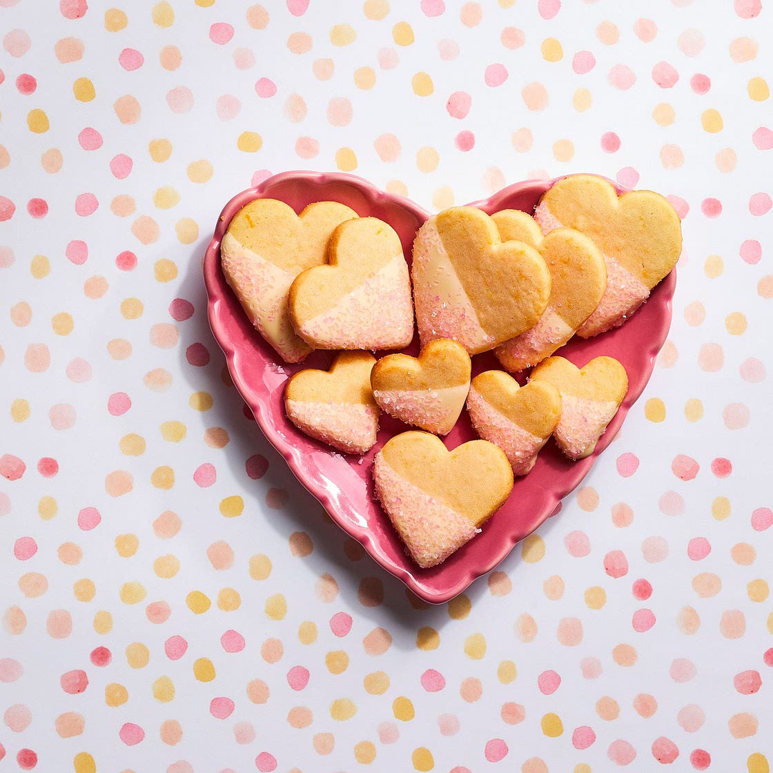 Grapefruit and White Chocolate Cookies