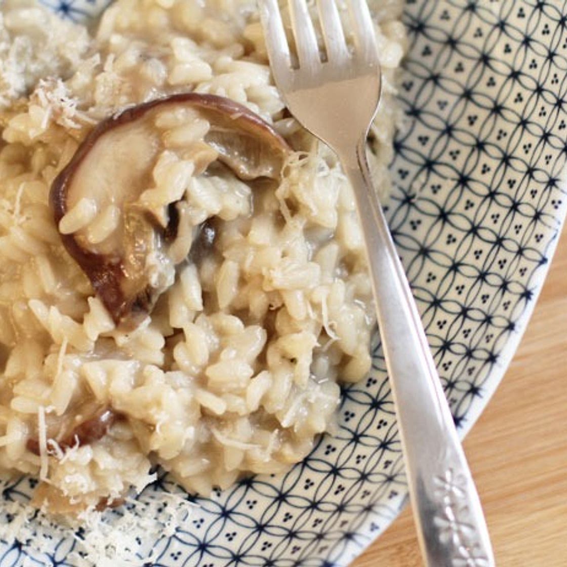 Recette risotto aux cèpes - La Cuisine Italienne