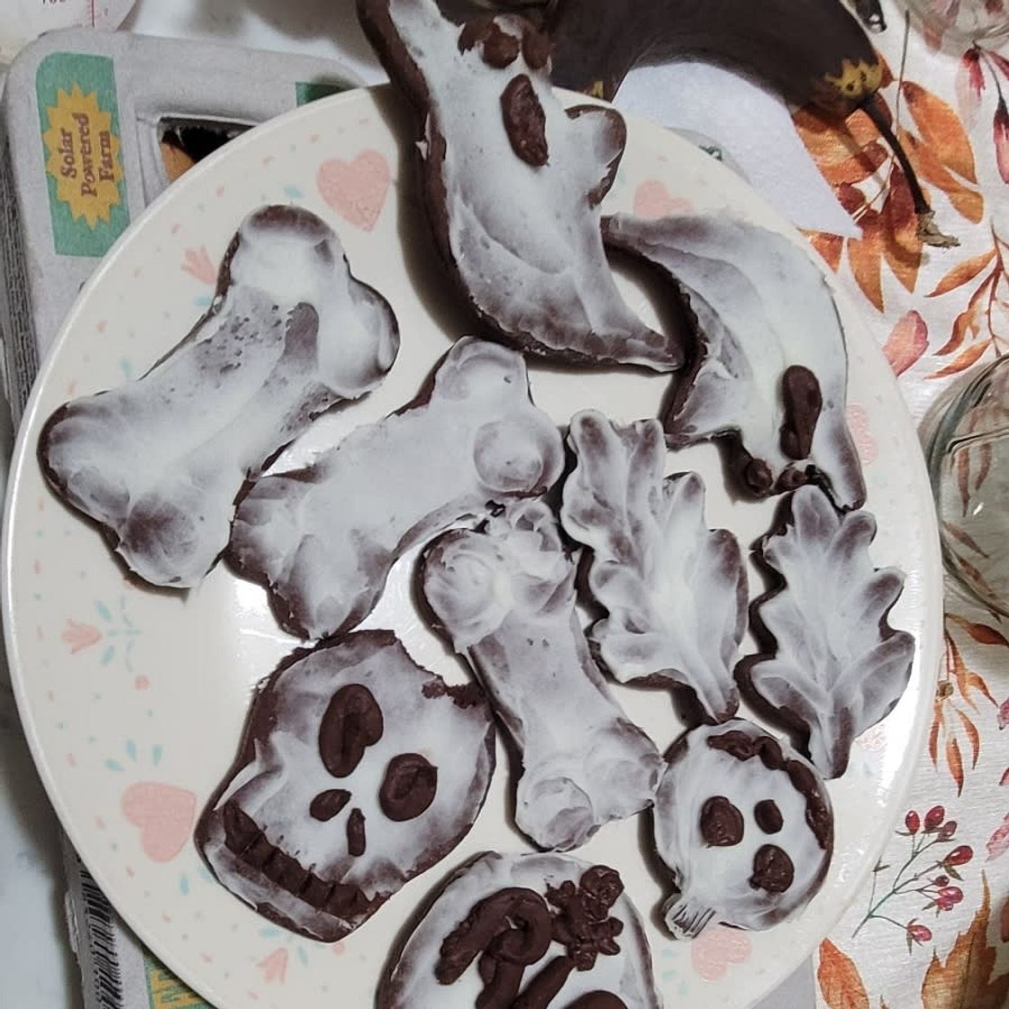 Halloween Chocolate Cookies