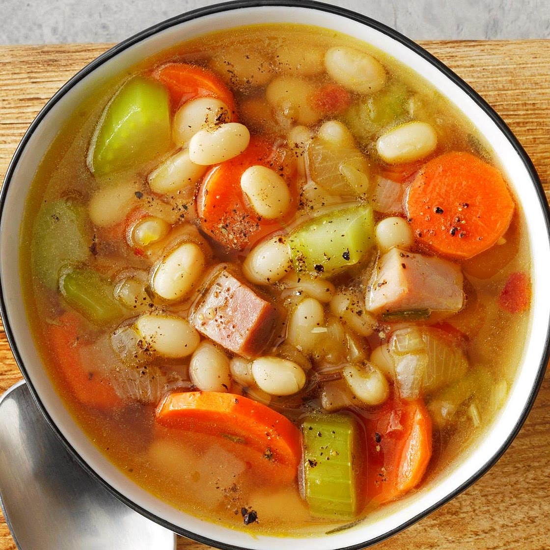 Navy Bean Vegetable Soup