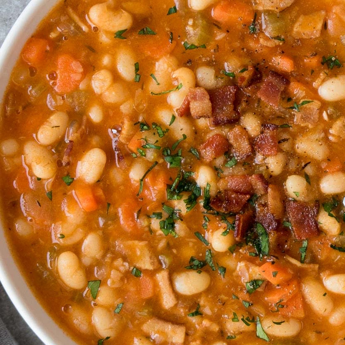 Bean with Bacon Soup