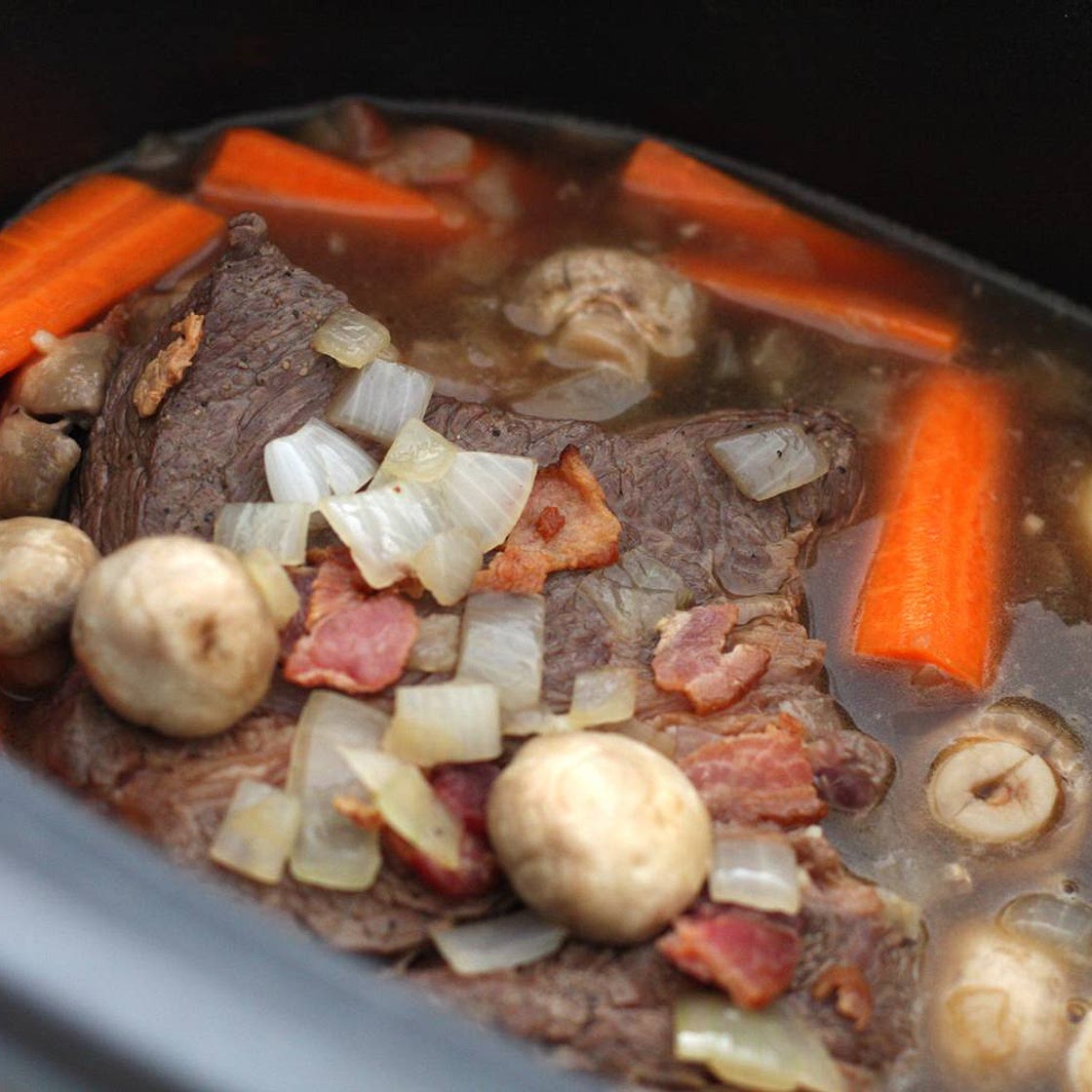 Crock Pot Beer-Braised Pot Roast