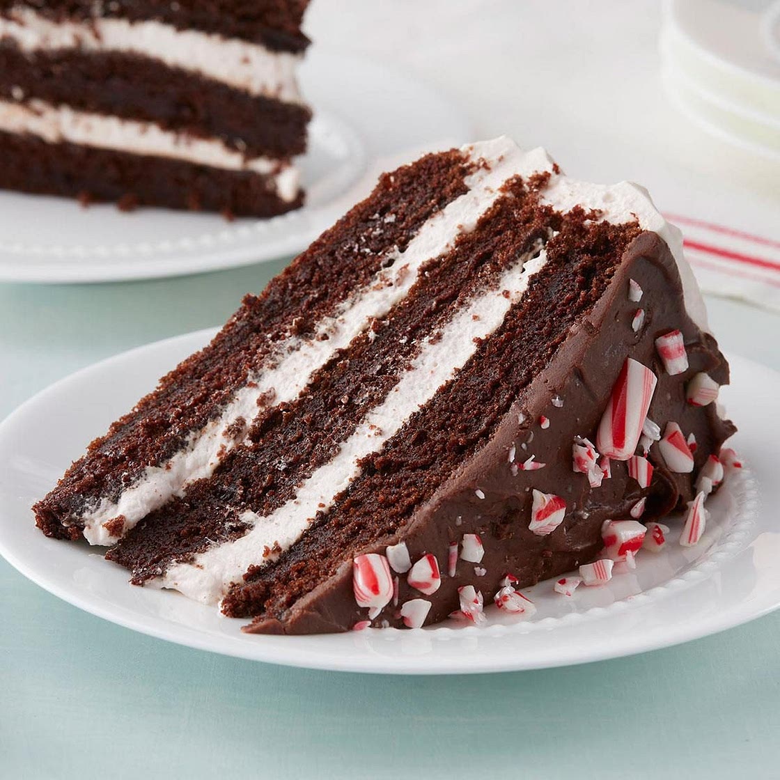 Chocolate Peppermint Cake
