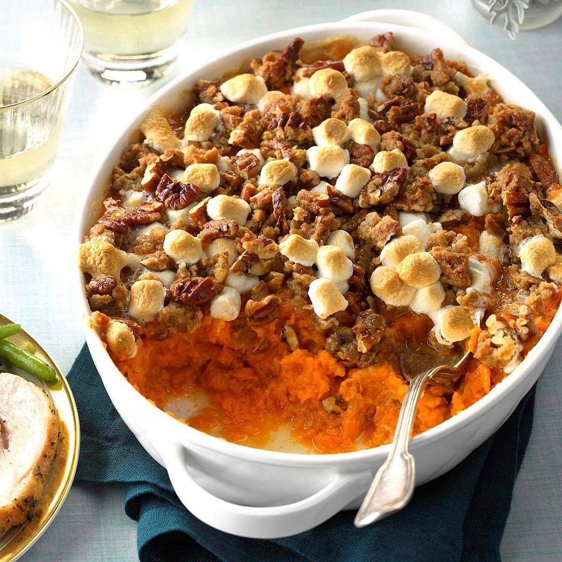 Coconut-Bourbon Sweet Potatoes