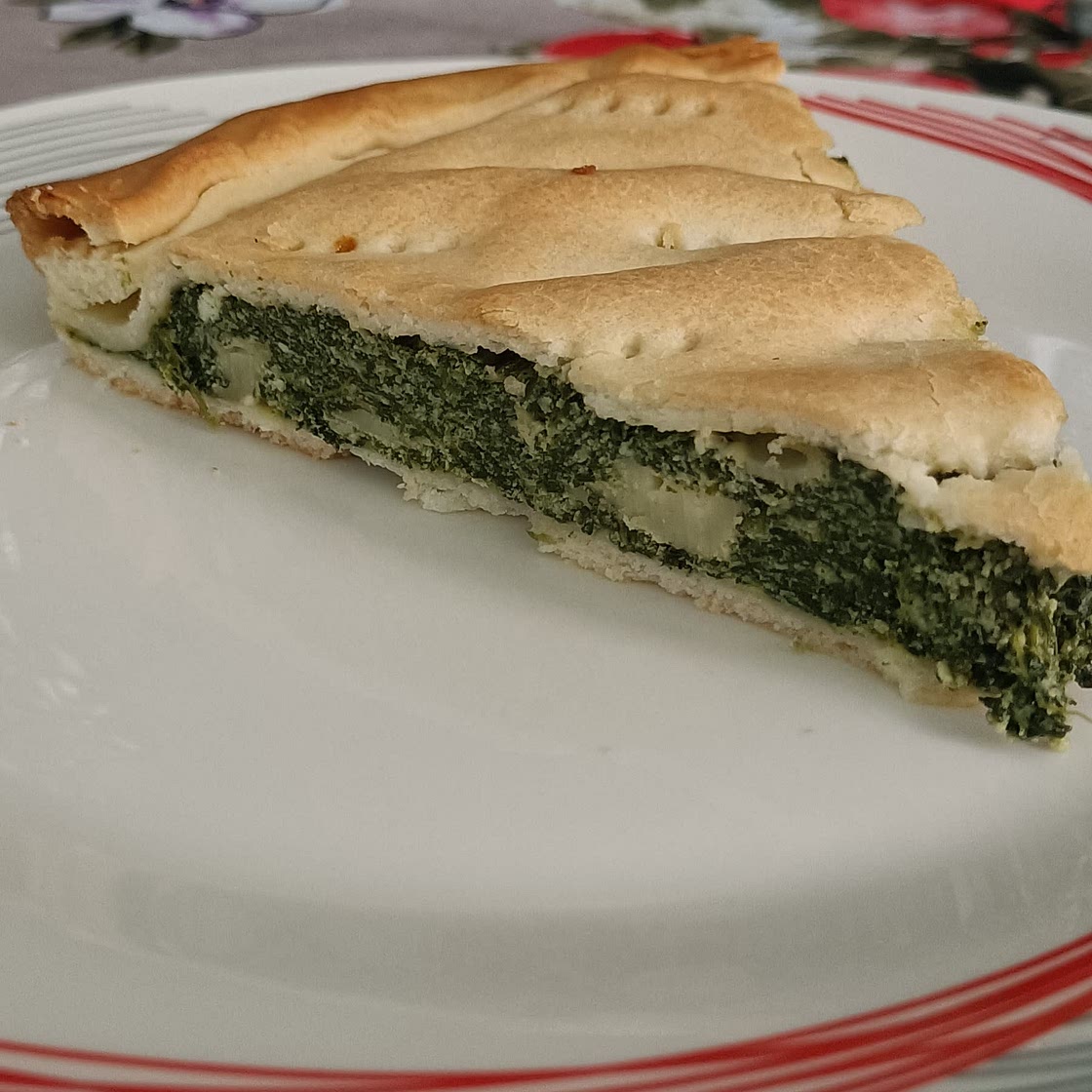Torta rustica ricotta e spinaci