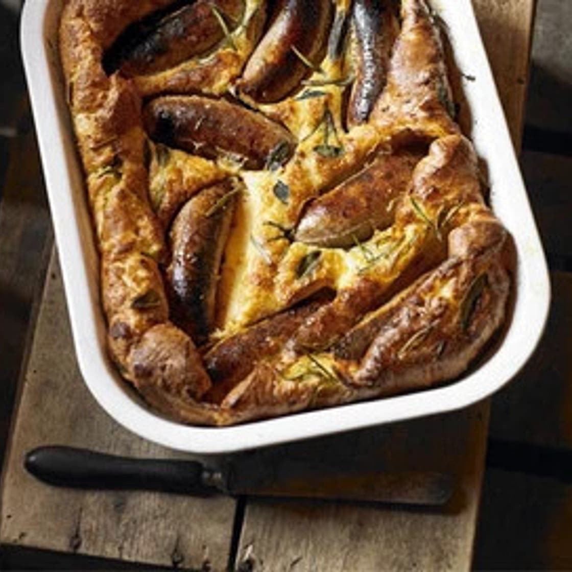 Herby toad in the hole