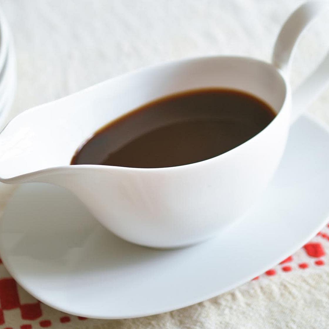 Homemade gravy