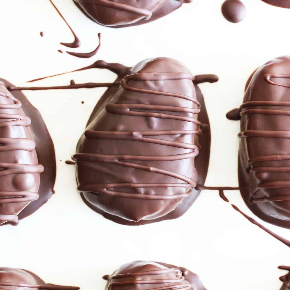 Chocolate Peanut Butter Easter Eggs