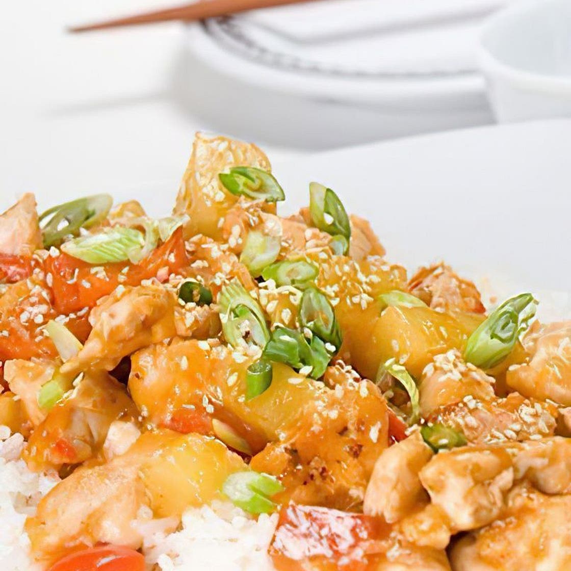 Poulet sauce aigre douce