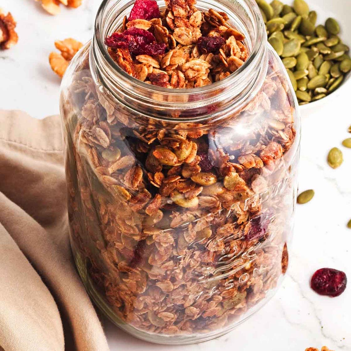 Pumpkin Spice Granola Recipe