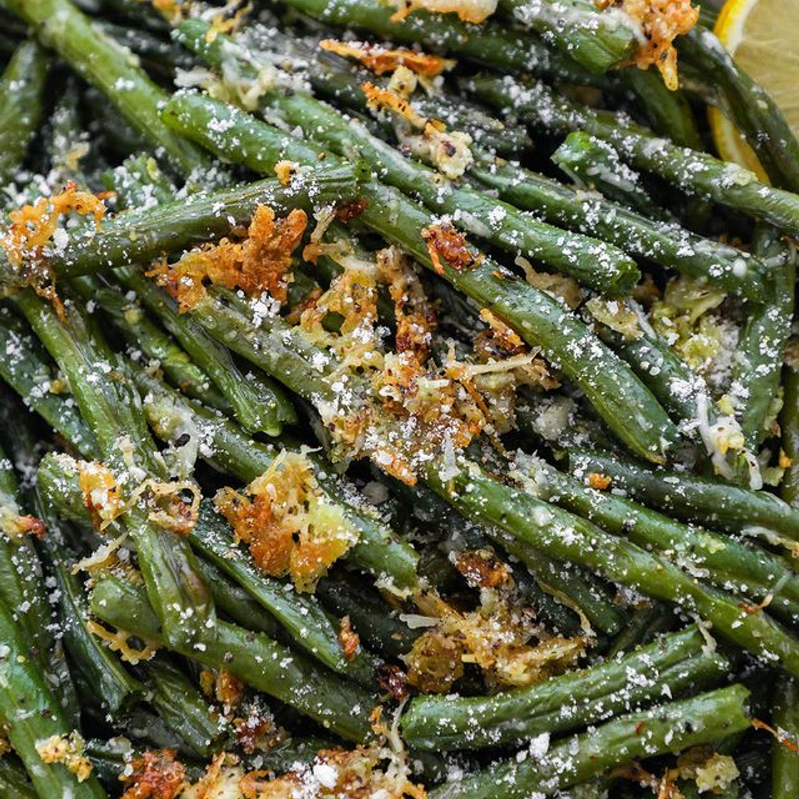 Garlic Parmesan Green Beans