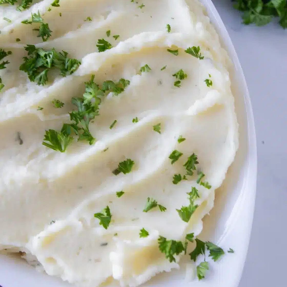 BOURSIN MASHED POTATOES - Julies Apron