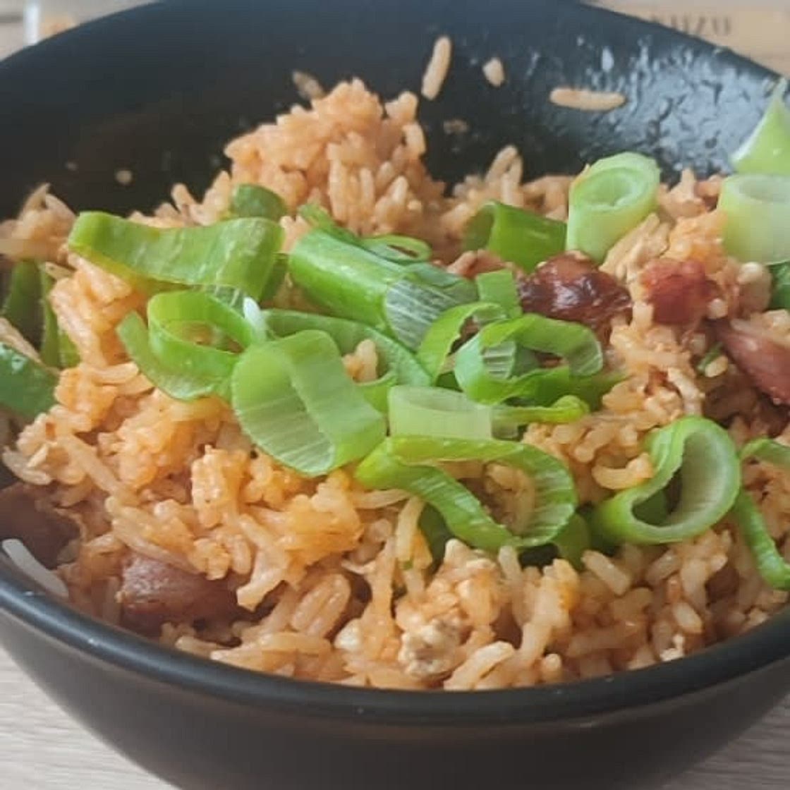 Fried Rice (bacon & eggs)