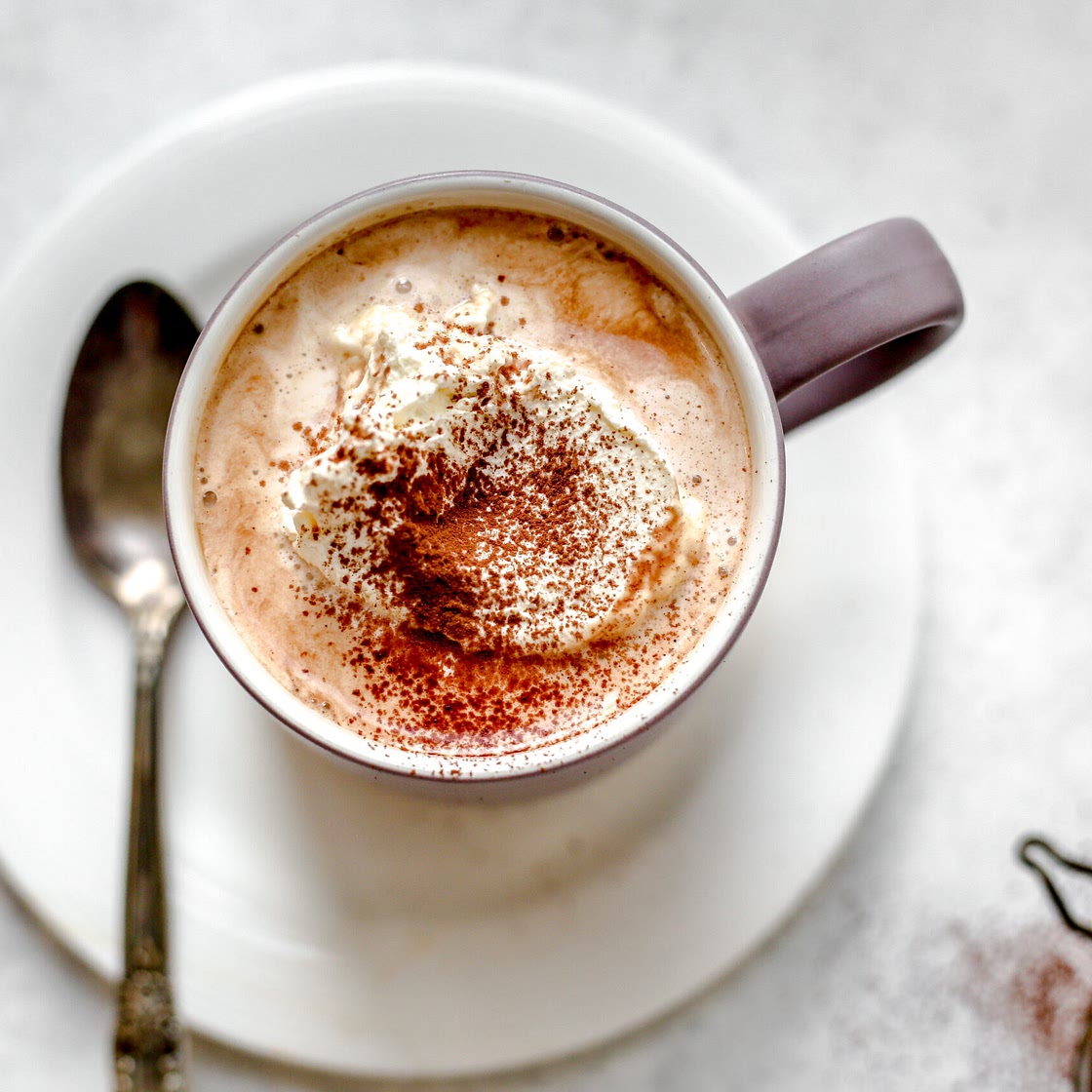 Rich & Creamy Almond Milk Hot Chocolate (in 5 minutes!)