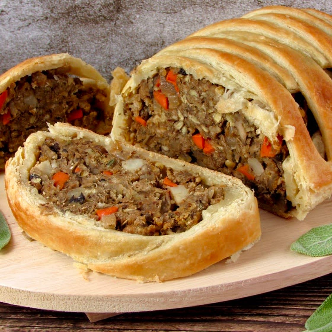 Veggie Lentil Wellington (Vegan!)