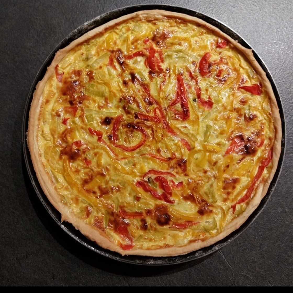 TARTE AUX LÉGUMES DU SOLEIL
