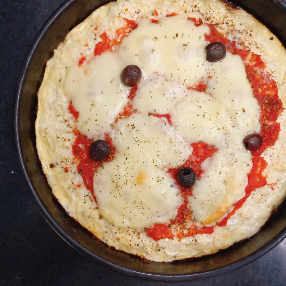 Keto Pizza 🍕de Coliflor