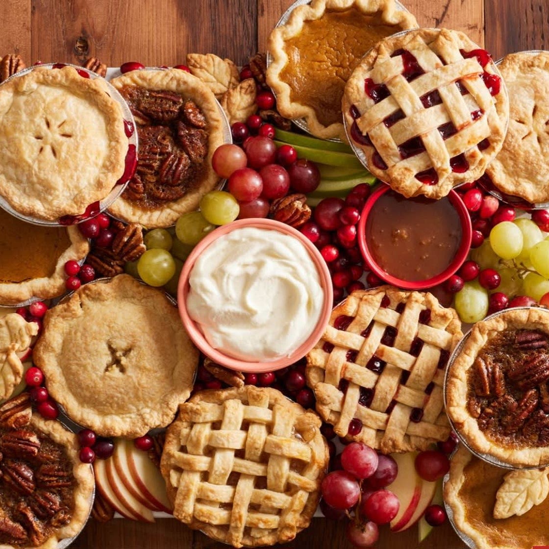 Dessert pie charcuterie board