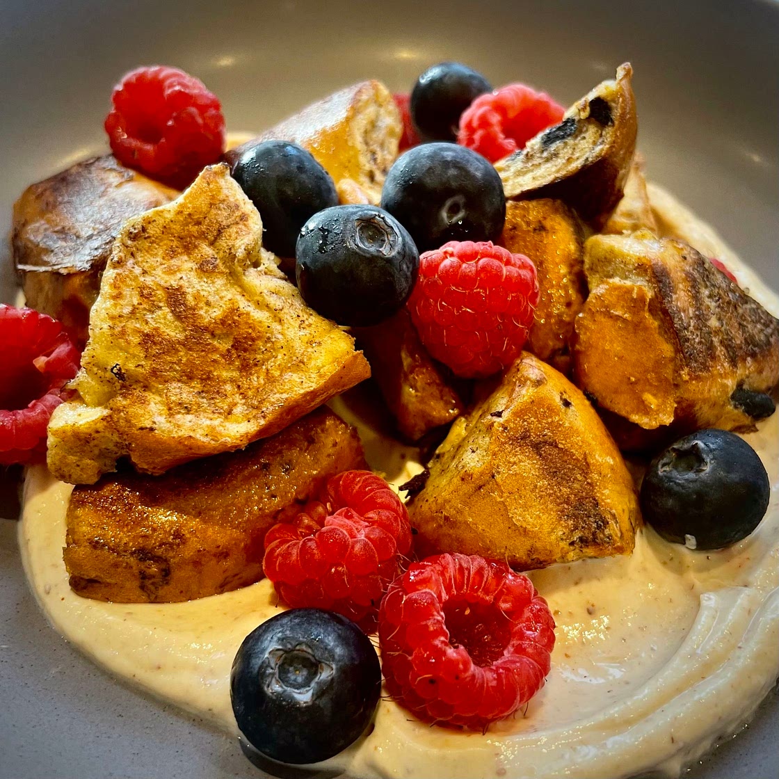 Bagel French Toast Bites