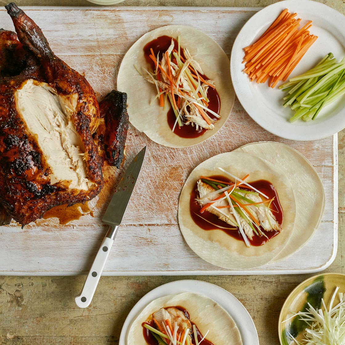 Mary Berry’s Hoisin Chicken with Pancakes