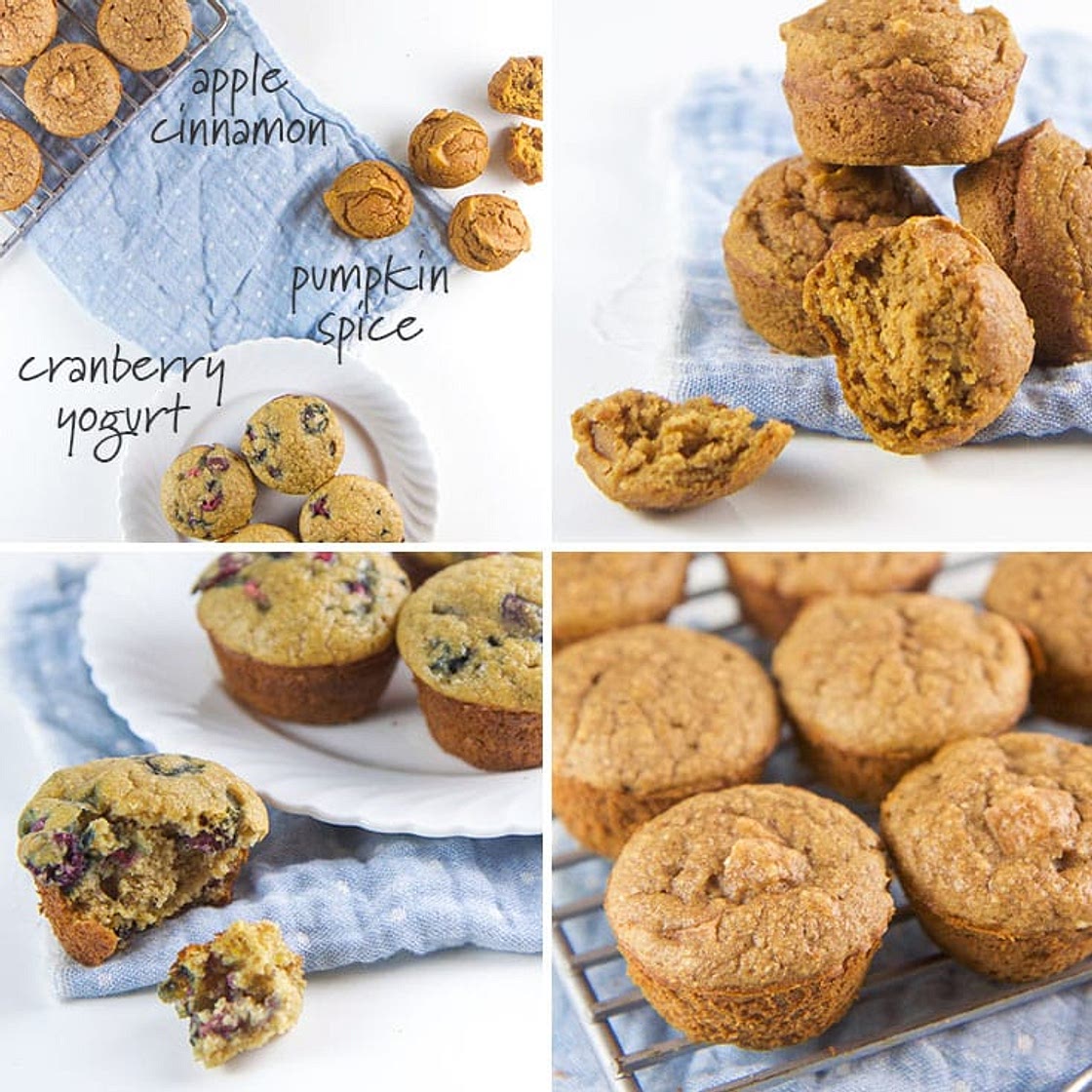 3 Fall Blender Muffins for Baby + Toddler