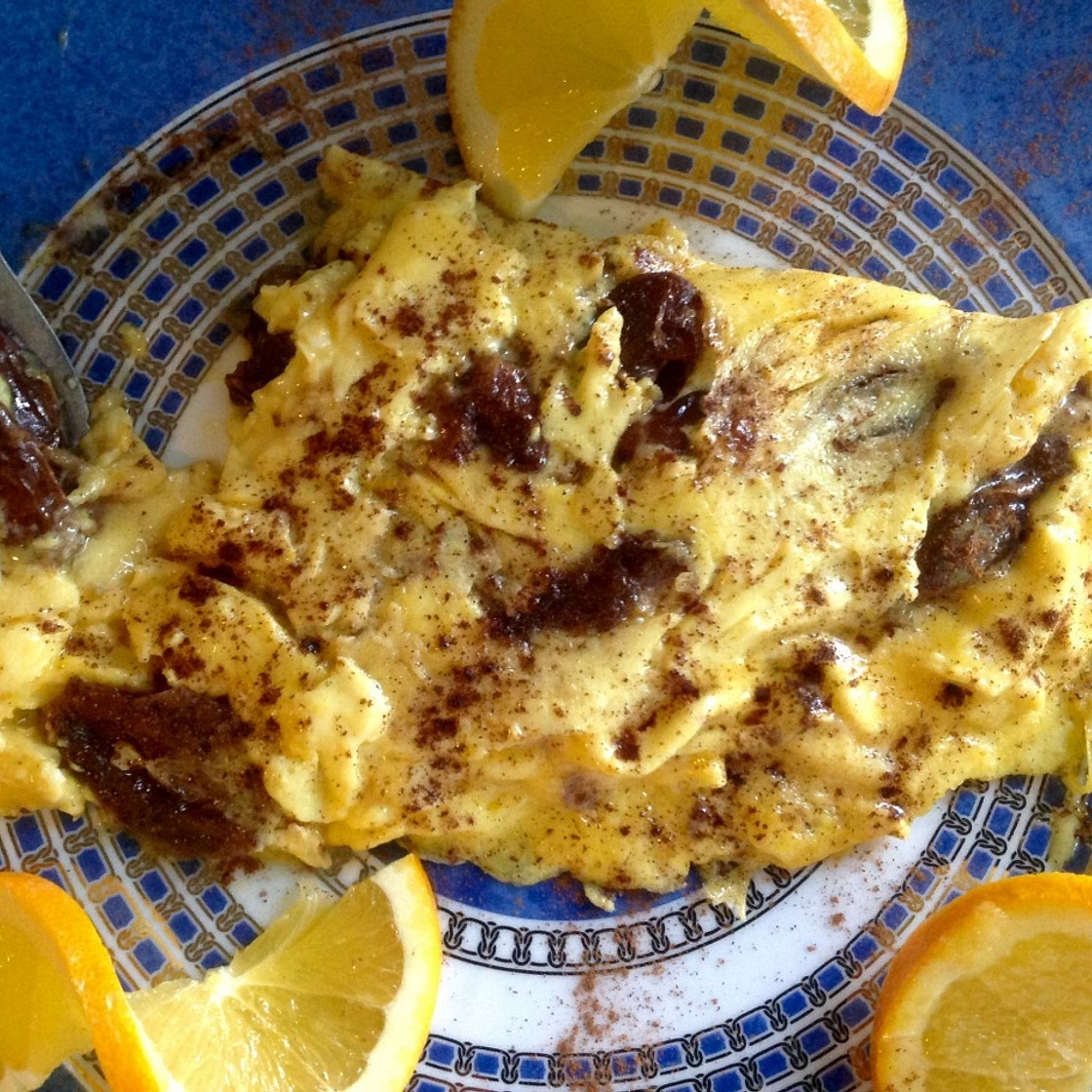 Date and Cinnamon Omelette