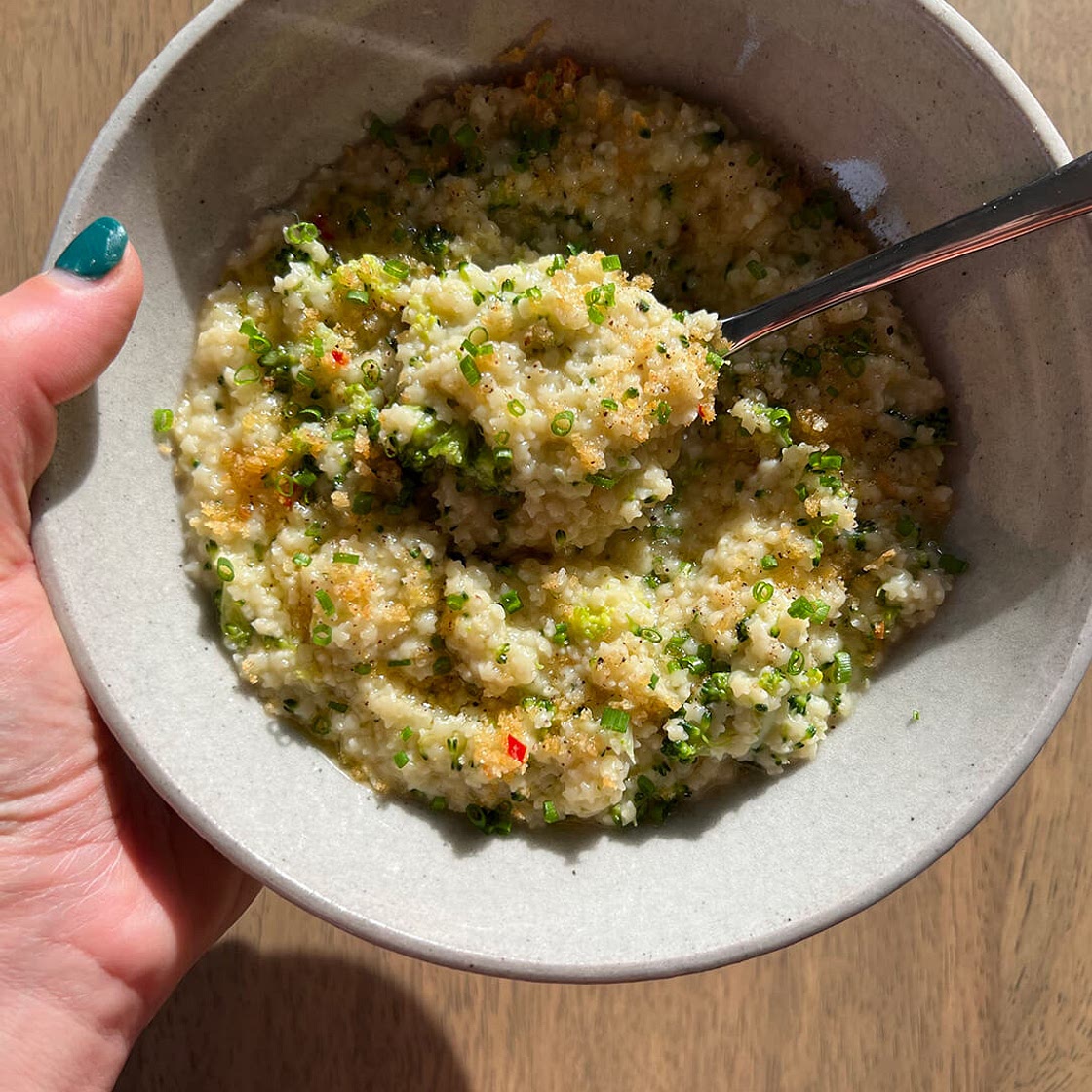 Creamy Broccoli Pastina