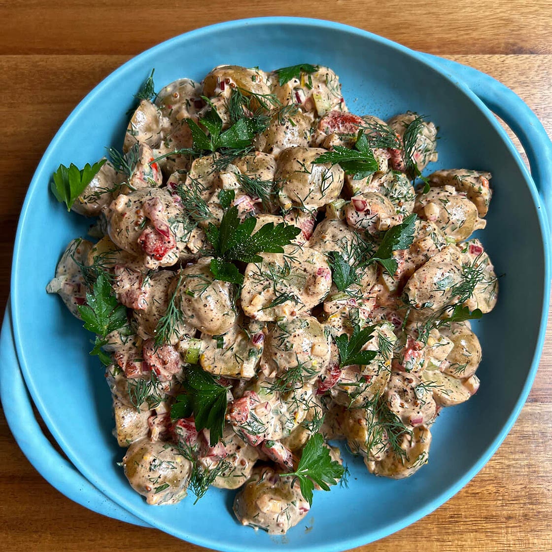 Smoky Paprika Potato Salad