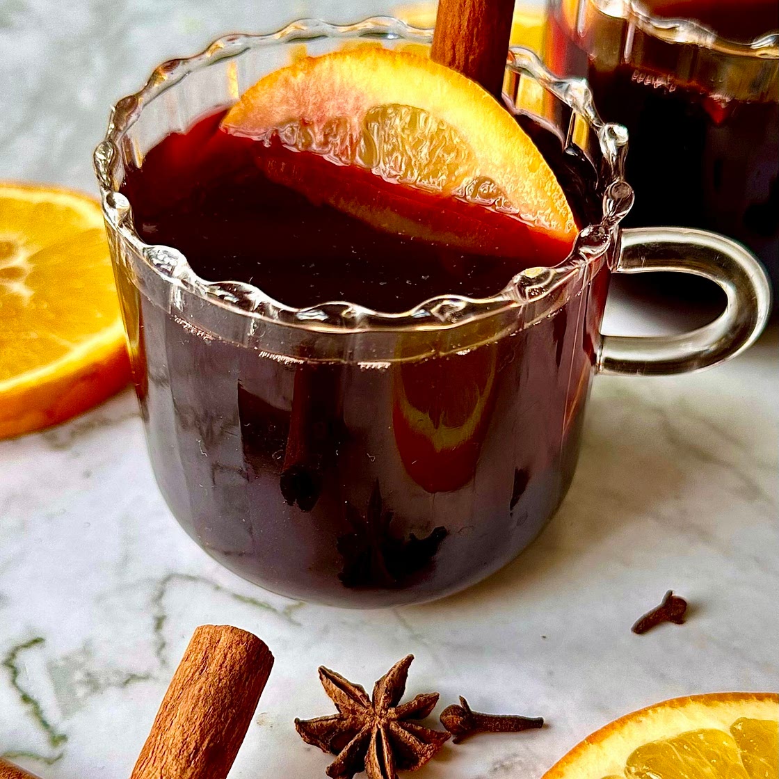 Homemade Mulled Wine 