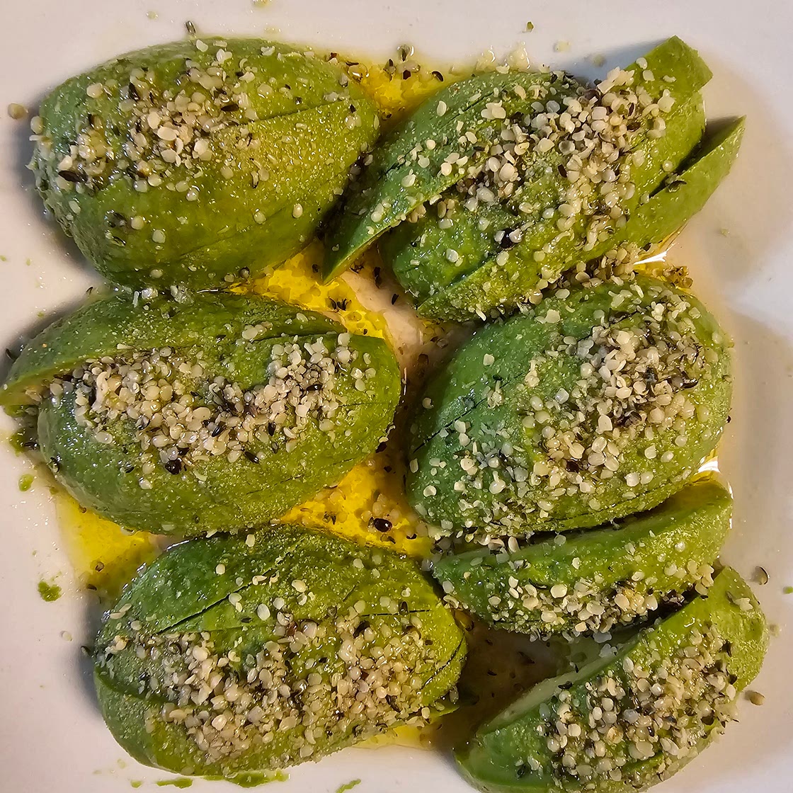Avocado a la Hemp Vinaigrette