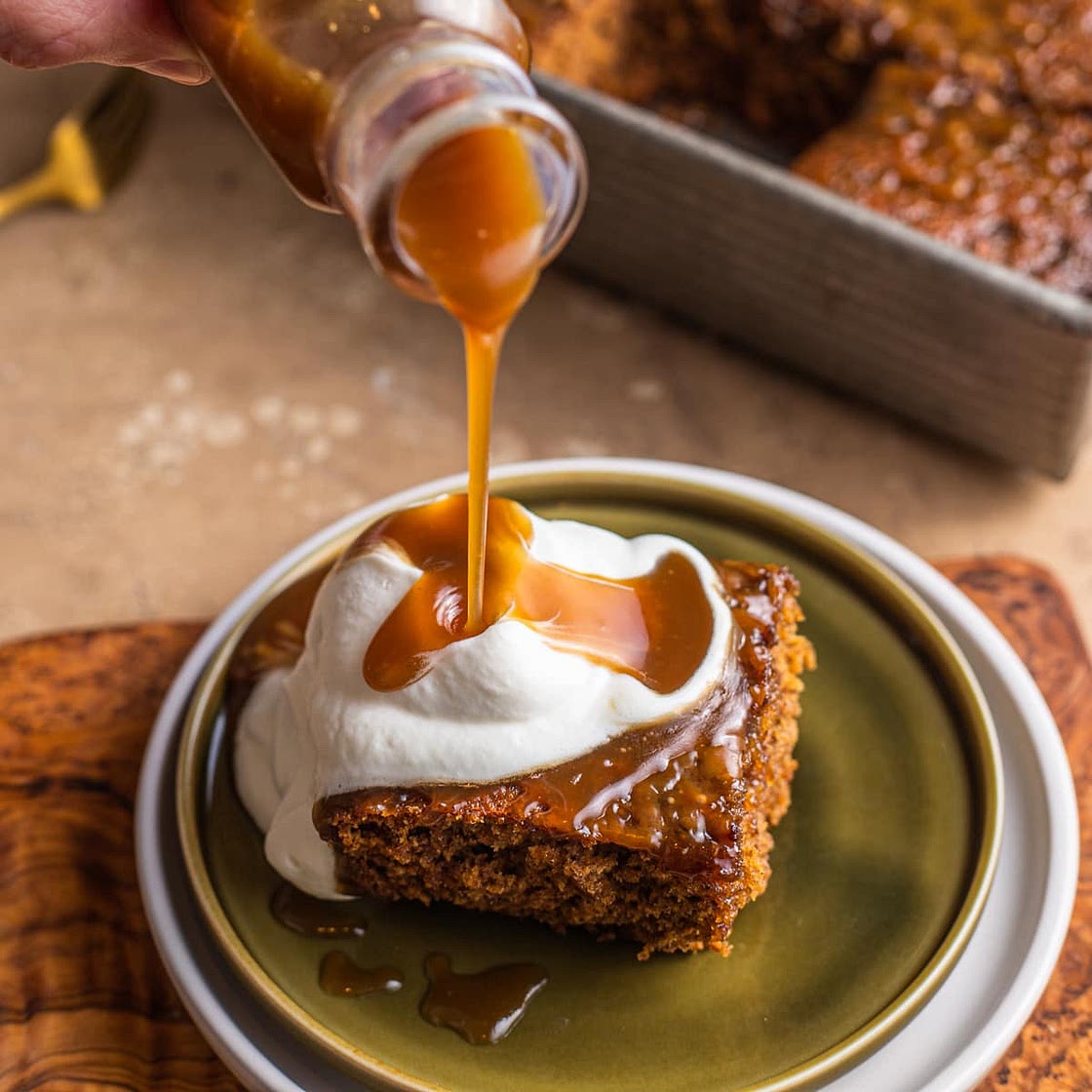 Sticky Toffee Pudding Tray Bake