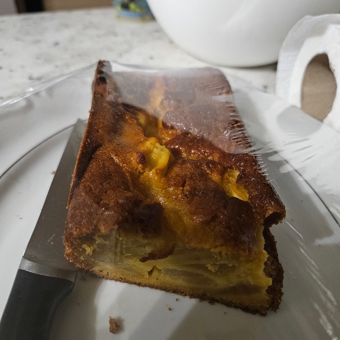 Gateau au yahourt et à la pomme