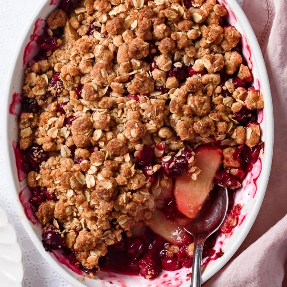 D'licious Apple Cranberry Crisp