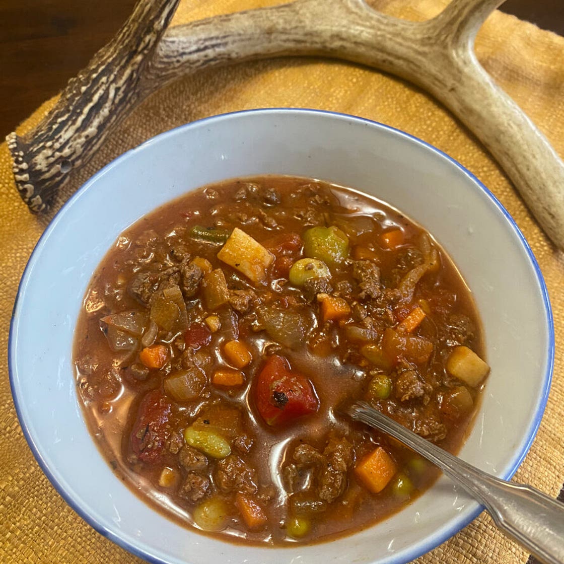 Bring On the Venison Soup