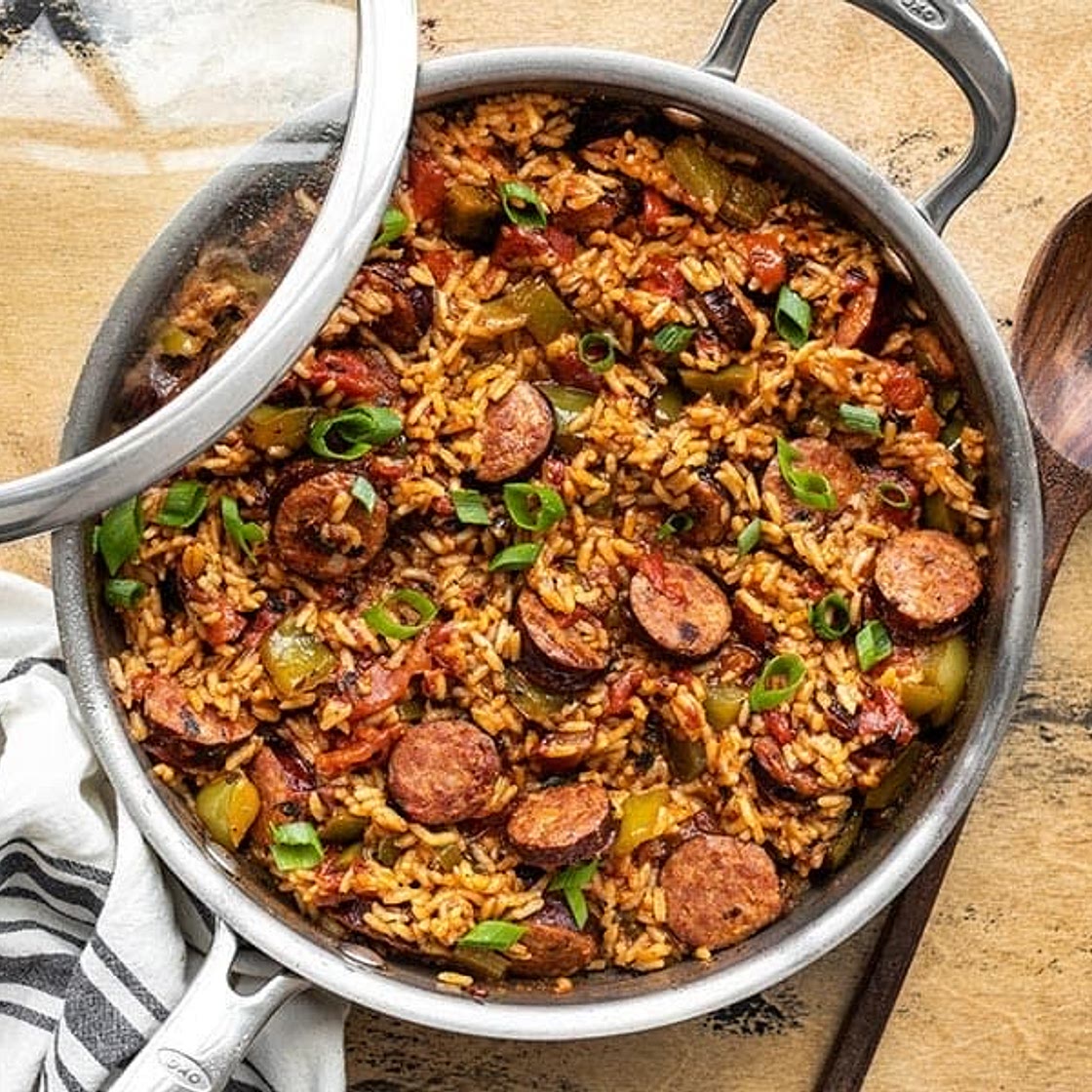 Cajun Sausage Rice & Beans